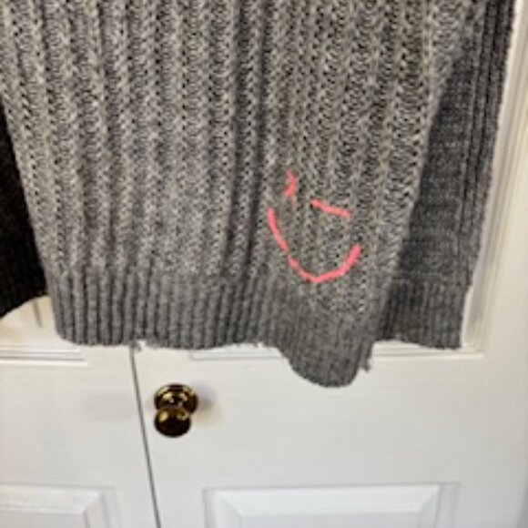 Vintage Havana Whipstitch Grey Sweater size M - Picture 5 of 8